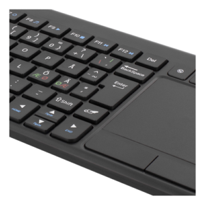 Deltaco Trådløst mini tastatur med Touchpad