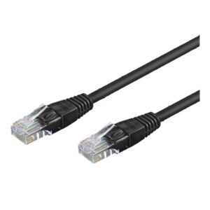 Netværkskabel 2m, RJ45 sort
